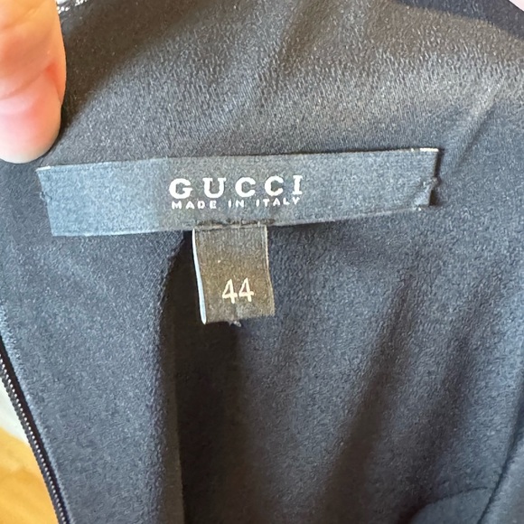 Gucci Checkered Black & White Women’s Dress Size 44 - Picture 8 of 8